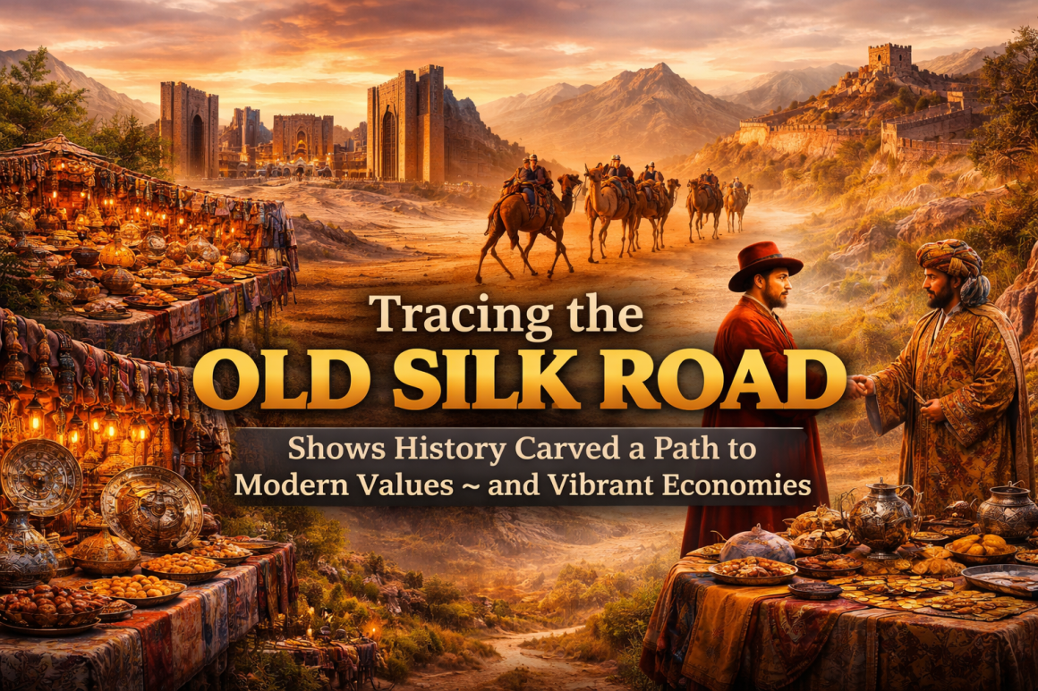 Tracing the Old Silk Road Shows History Carved a Path to Modern Values – and Vibrant Economies