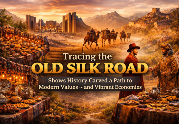 Tracing the Old Silk Road Shows History Carved a Path to Modern Values – and Vibrant Economies